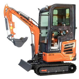 Mini pelle Marshall MX-18C