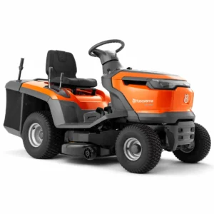 Tracteur de pelouse Husqvarna TC 112 – 95 cm – Bac de ramassage