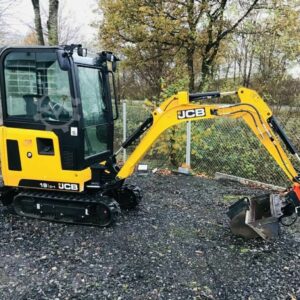 Mini Pelle d’Occasion JCB 19C-1 – 2020 – 29 h – 1,84 t – Moteur Perkins 11,7 kW